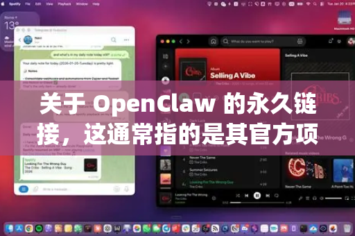 关于 OpenClaw 的永久链接，这通常指的是其官方项目仓库或文档的长期稳定地址-第1张图片-OpenClaw 开源免费 -中文免费安装