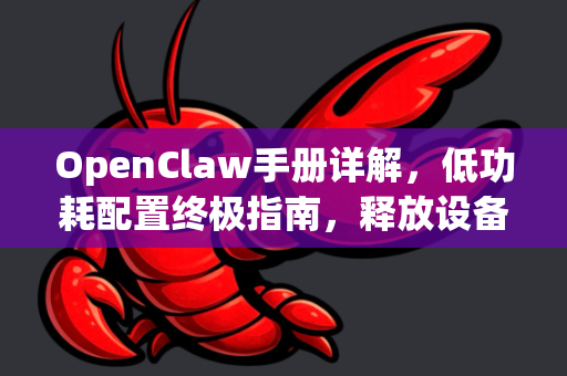 OpenClaw手册详解，低功耗配置终极指南，释放设备续航潜能-第1张图片-OpenClaw 开源免费 -中文免费安装