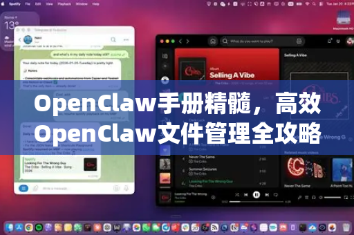 OpenClaw手册精髓，高效OpenClaw文件管理全攻略-第1张图片-OpenClaw 开源免费 -中文免费安装