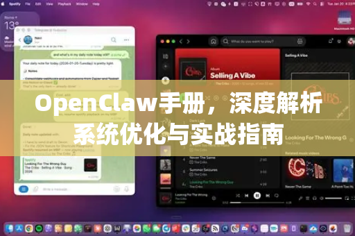 OpenClaw手册，深度解析系统优化与实战指南-第1张图片-OpenClaw 开源免费 -中文免费安装