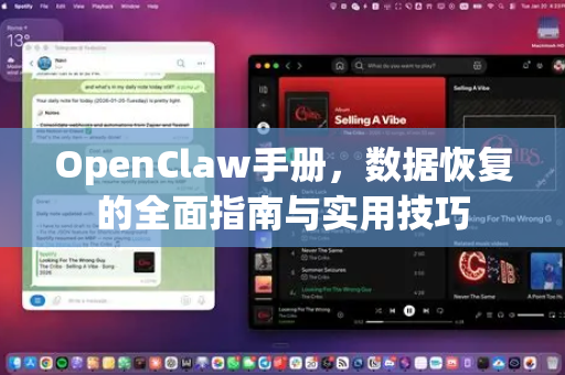 OpenClaw手册，数据恢复的全面指南与实用技巧-第1张图片-OpenClaw 开源免费 -中文免费安装