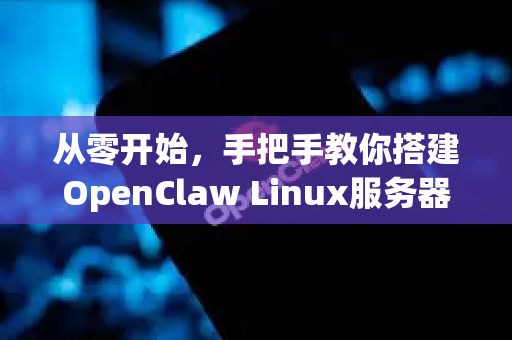 从零开始,手把手教你搭建OpenClaw Linux服务器-第1张图片-OpenClaw 开源免费 -中文免费安装 从零开始,手把手教你搭建OpenClaw Linux服务器-第1张图片-OpenClaw 开源免费 -中文免费安装